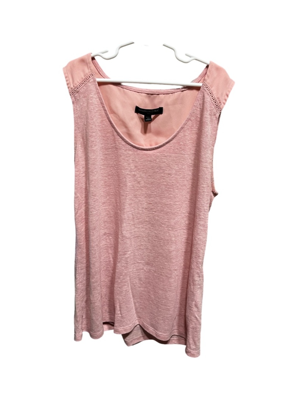 Banana Republic Dusty Pink Sleeveless Scoop Neck Tank